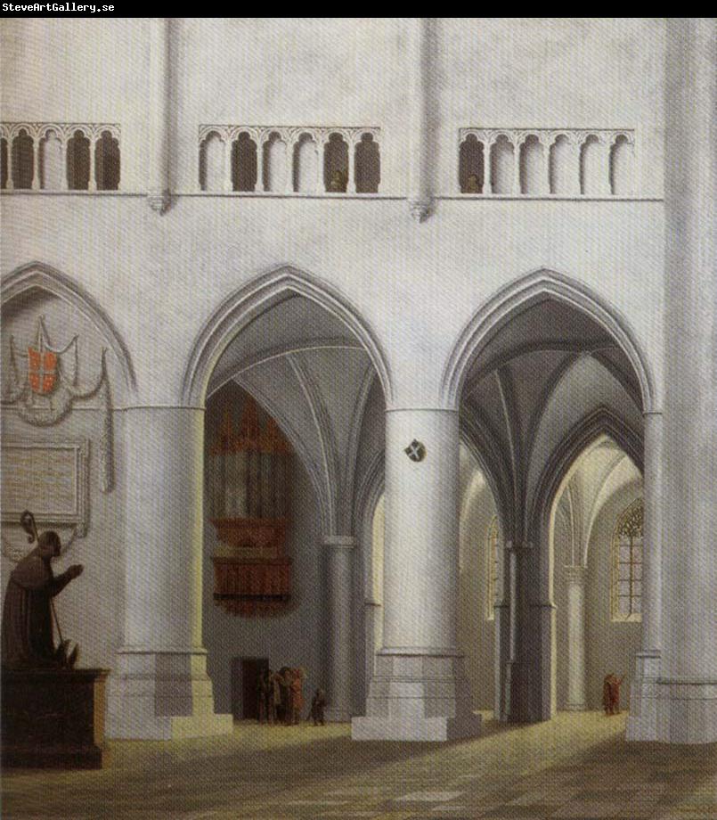 Pieter Jansz Saenredam Interior of the Church of Saint Bavo in Haarlem